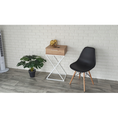 KONSOLA PRZEDPOKÓJ INDUSTRIALNA LOFT DĄB ARTISAN