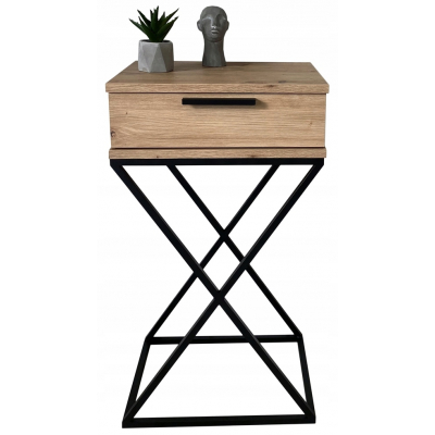 KONSOLA WESTA PRZEDPOKÓJ LOFT DĄB ARTISAN