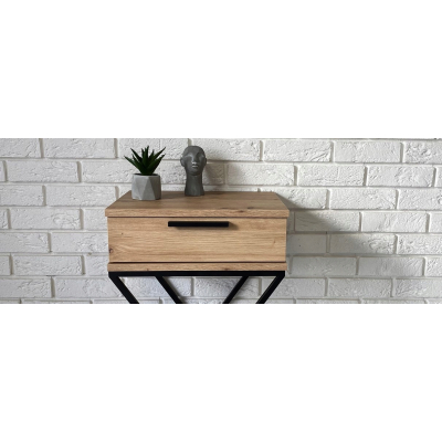 KONSOLA WESTA PRZEDPOKÓJ LOFT DĄB ARTISAN