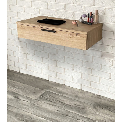 TOALETKA KONSOLA WISZĄCA LENA LOFT DĄB ARTISAN